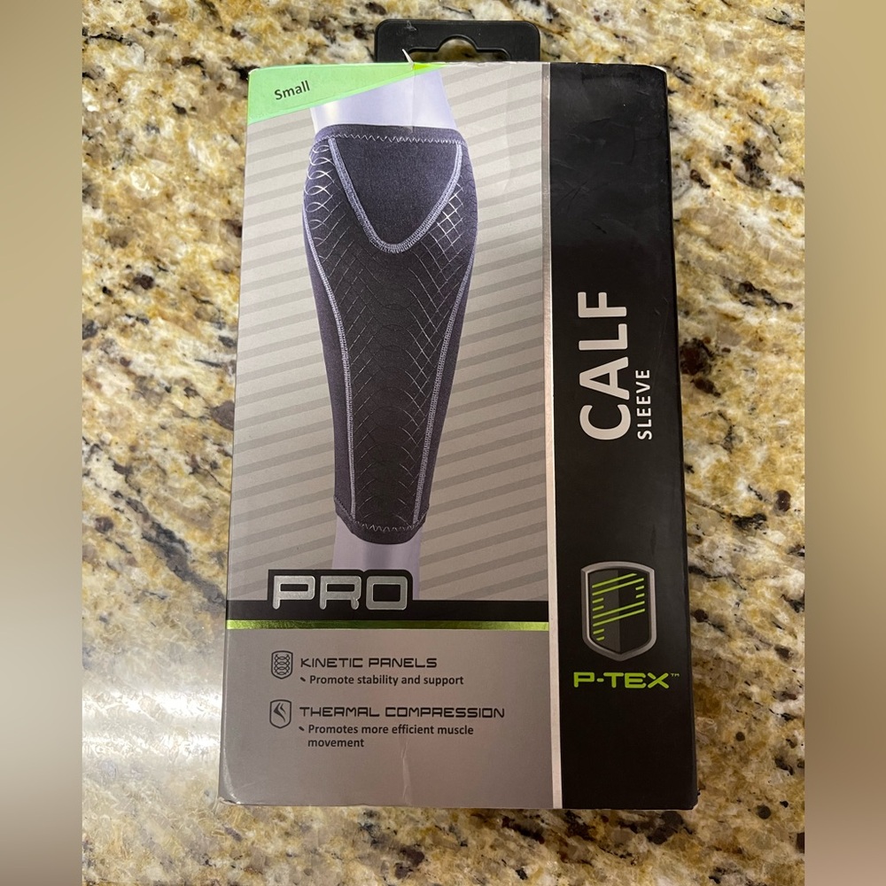 P-Tex Pro Calf Sleeve Small Kinetic Panels Thermal Compression